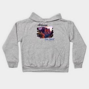 Arizona Sun Spirit Oak Creek Canyon Kids Hoodie